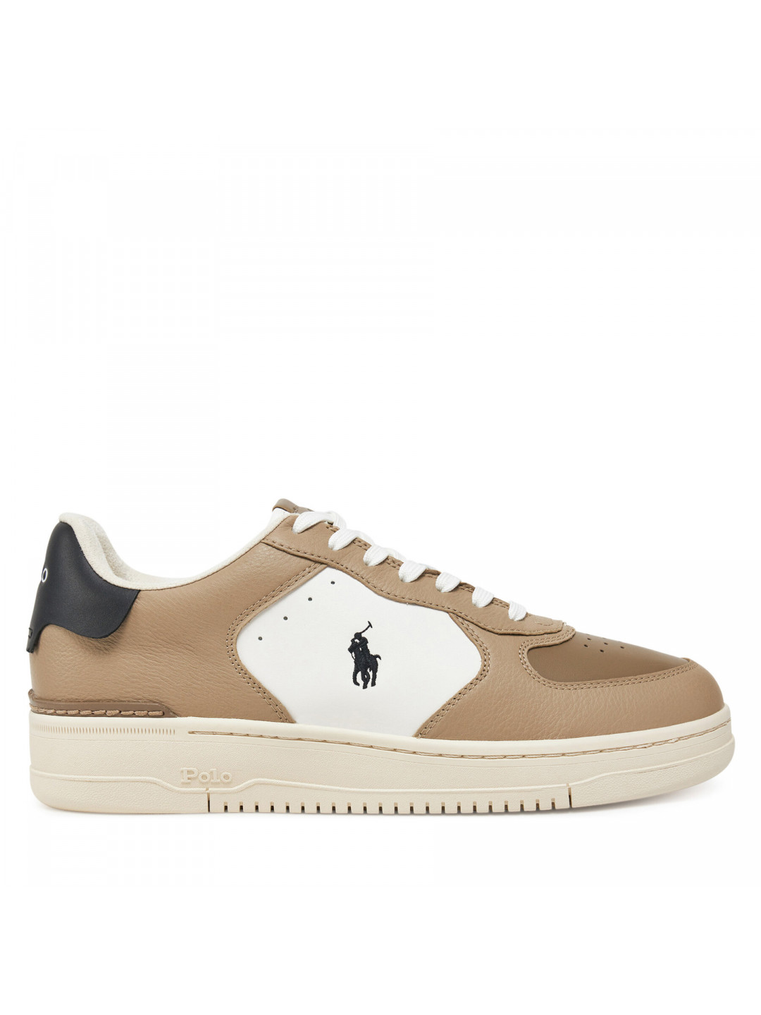 Sneakersy Polo Ralph Lauren Masters Court 809960988001 Hnědá
